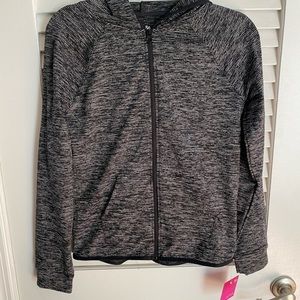 Zip up athletic hoodie